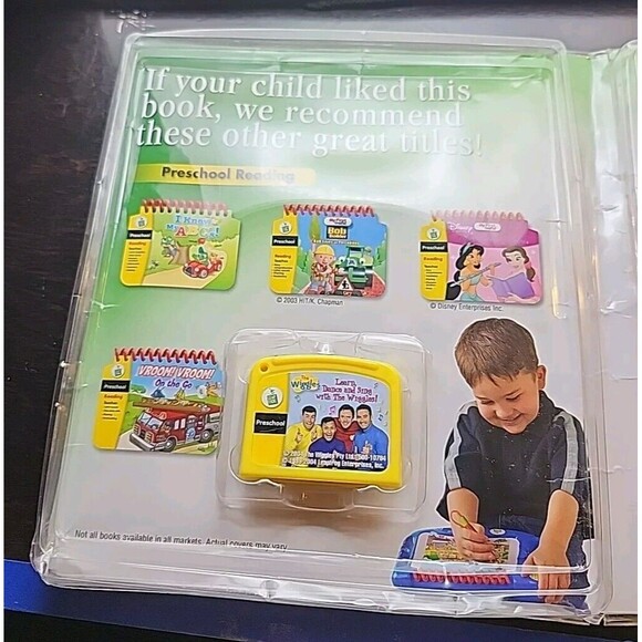Leap Frog My First LeapPad The Wiggles Learn Dance Sing Preschool Cartridge Book - Picture 4 of 6